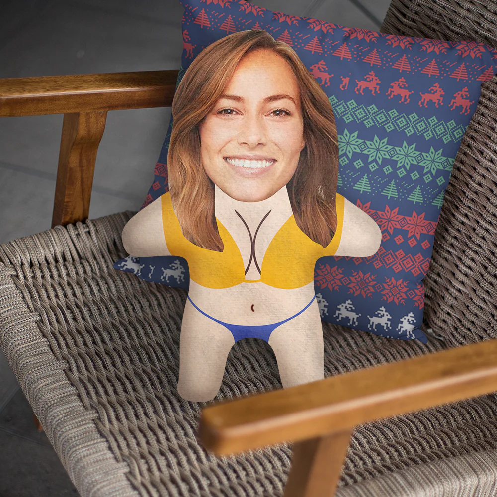 Bikini Women Custom Photo Pillow - Image 6
