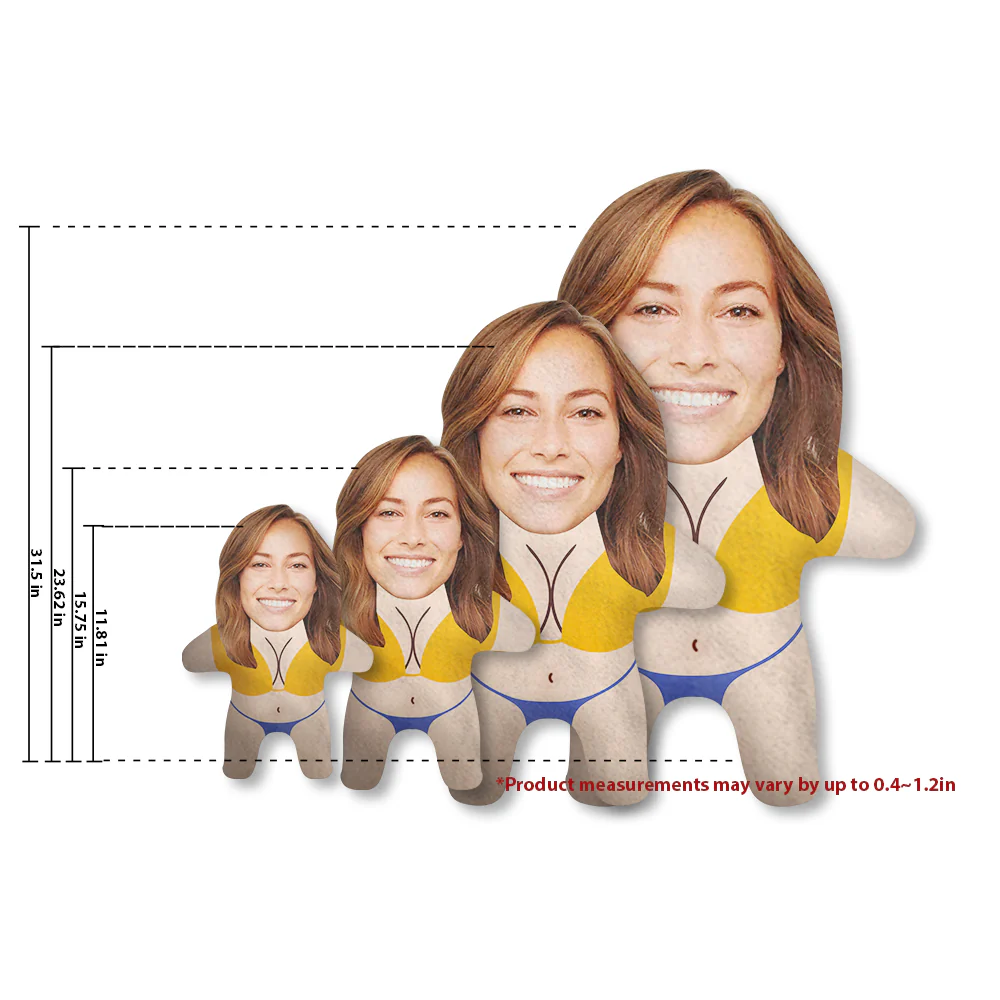 Bikini Women Custom Photo Pillow - Image 8