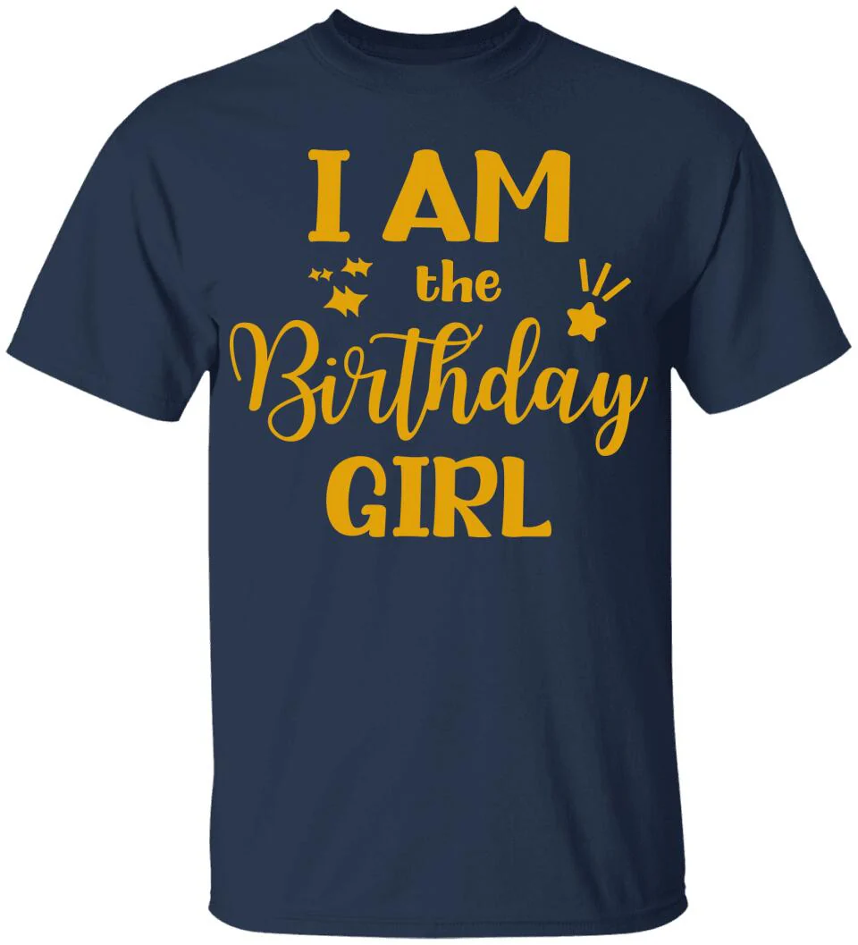 Birthday Girl And Crew Custom Tshirt Matching Tshirt For Family Birthday Gift For Daughter - Image 14