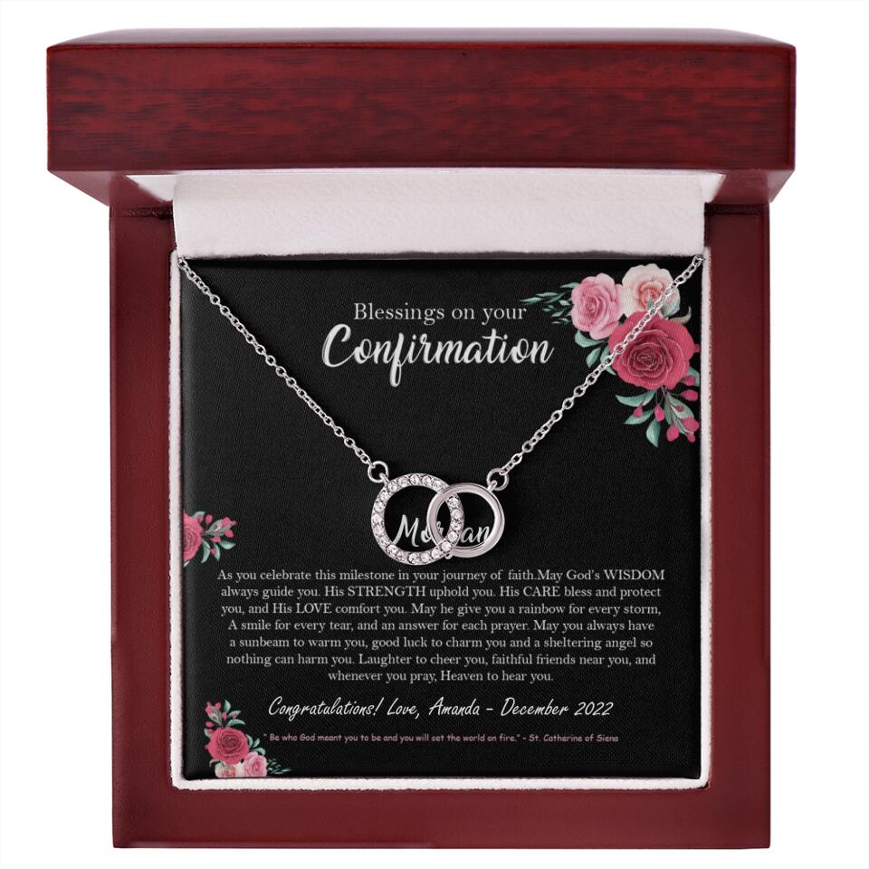 Blessings On Your Confirmation - Personalized Necklace - Gift For Daughter On Anniversaries - Image 50