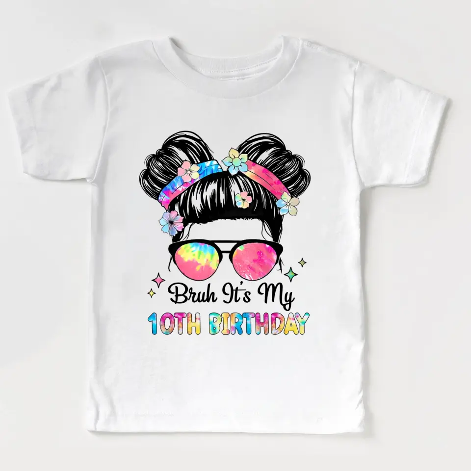 Bruh It's My 10th Birthday - Standard Youth T-shirt - Image 2