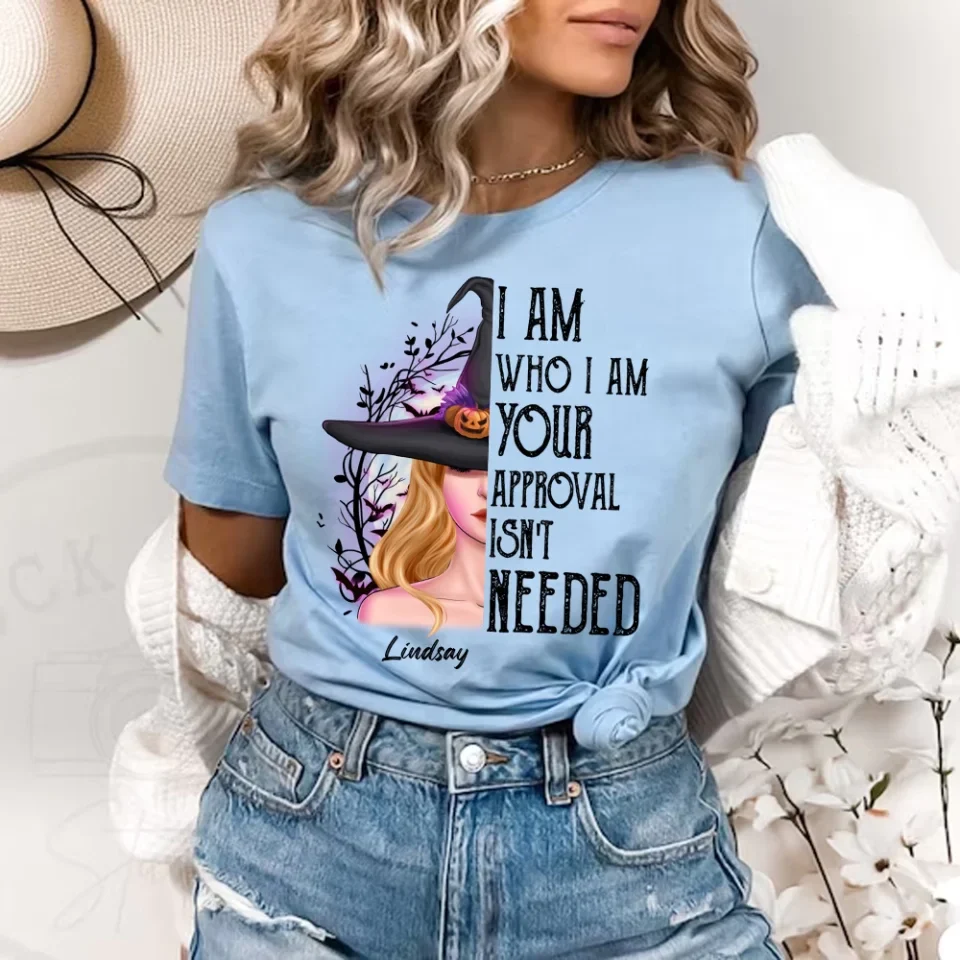 Buckle Up Buttercup You Just Flipped My Witch Switch - Personalized Shirt - Halloween Gifts - Image 5