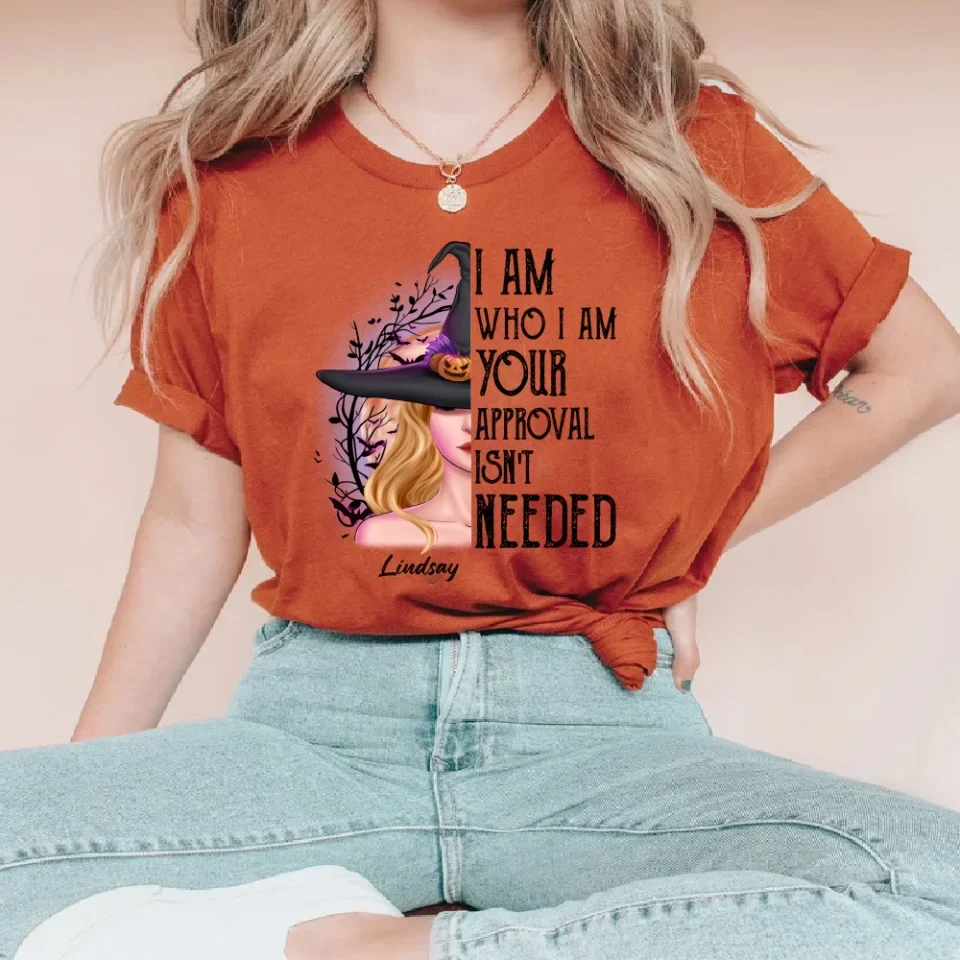 Buckle Up Buttercup You Just Flipped My Witch Switch - Personalized Shirt - Halloween Gifts - Image 6
