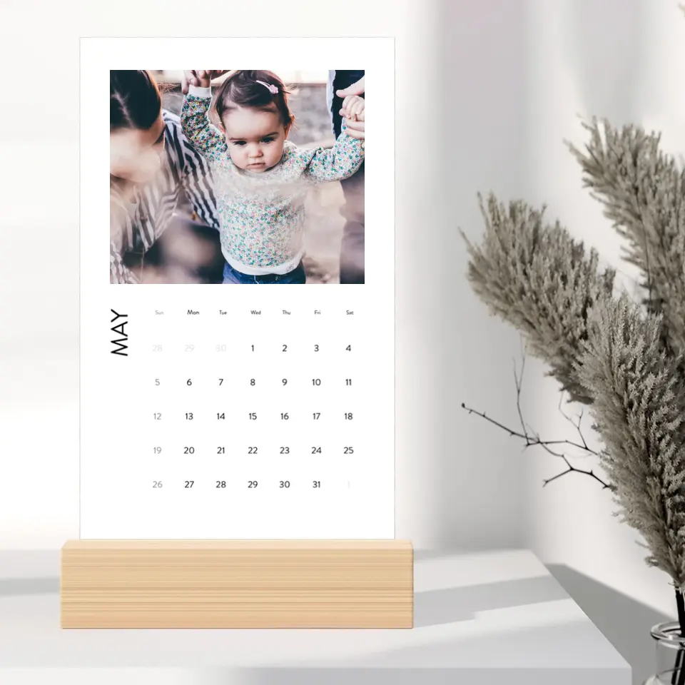 Capture The Year Personalized Photo 2025 New Year Calendar - Image 6