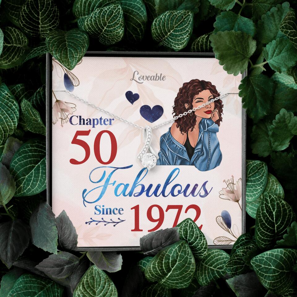 Chapter Of Fabulous Custom Necklace Birthday Gift For Her - Image 3