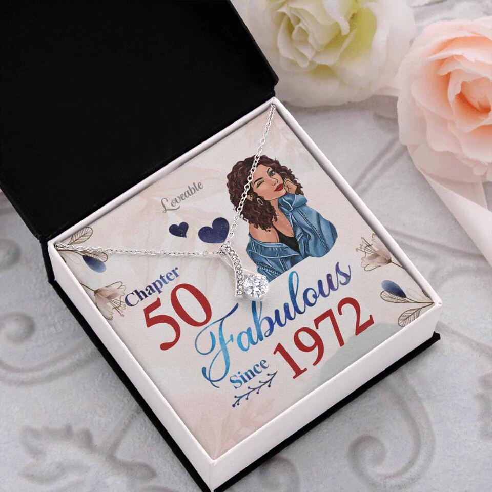 Chapter Of Fabulous Custom Necklace Birthday Gift For Her - Image 4