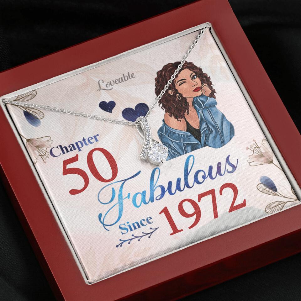 Chapter Of Fabulous Custom Necklace Birthday Gift For Her - Image 7