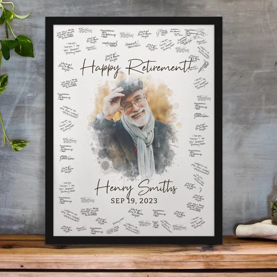 Congratulations 2025 Guest Artwork To Sign - Custom Canvas Poster - Graduation Gifts - Image 14