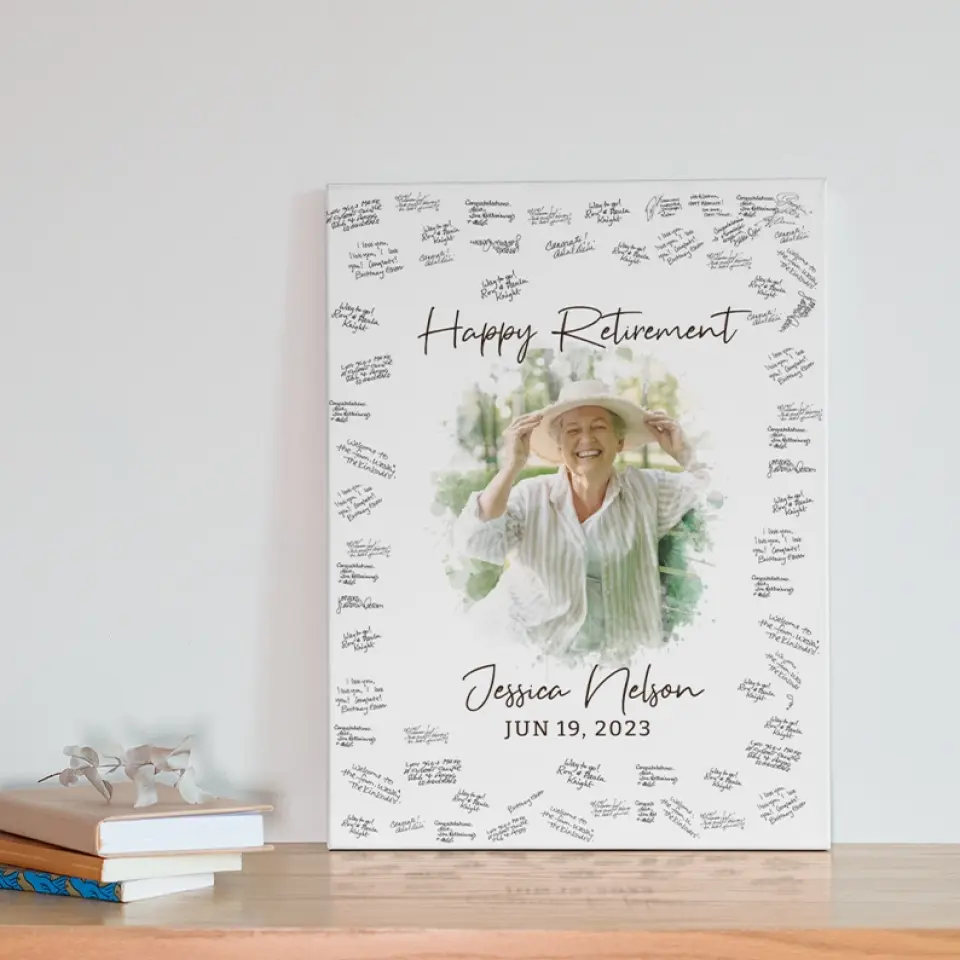Congratulations 2025 Guest Artwork To Sign - Custom Canvas Poster - Graduation Gifts - Image 6