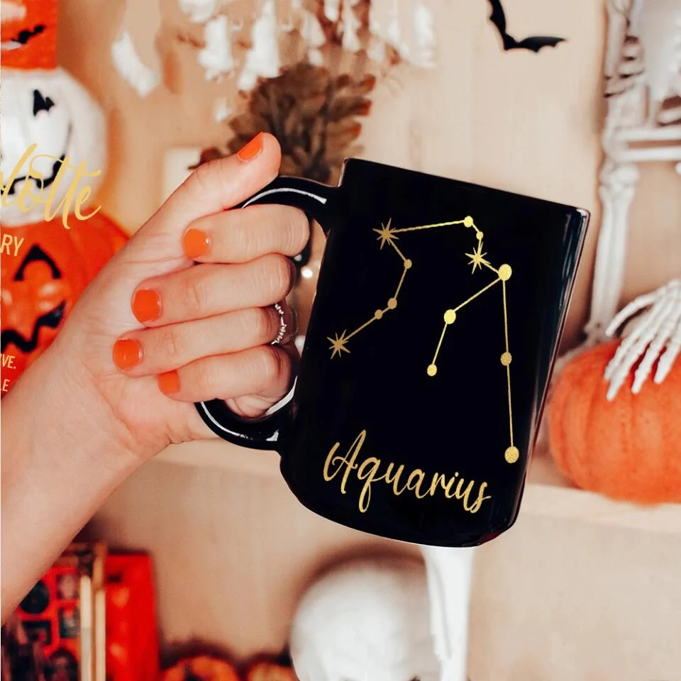 Constellation Star Signs Custom Mug Best Birthday Gifts For Friends - Image 14