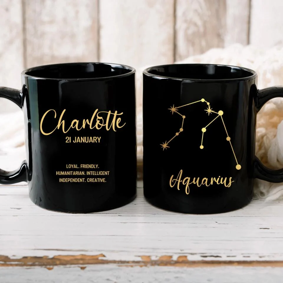 Constellation Star Signs Custom Mug Best Birthday Gifts For Friends - Image 20