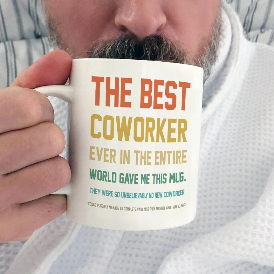 Coworker Leaving Mug Work Wife Gift - Personalized Mug - Funny Gifts For Coworkers Friends - Image 3