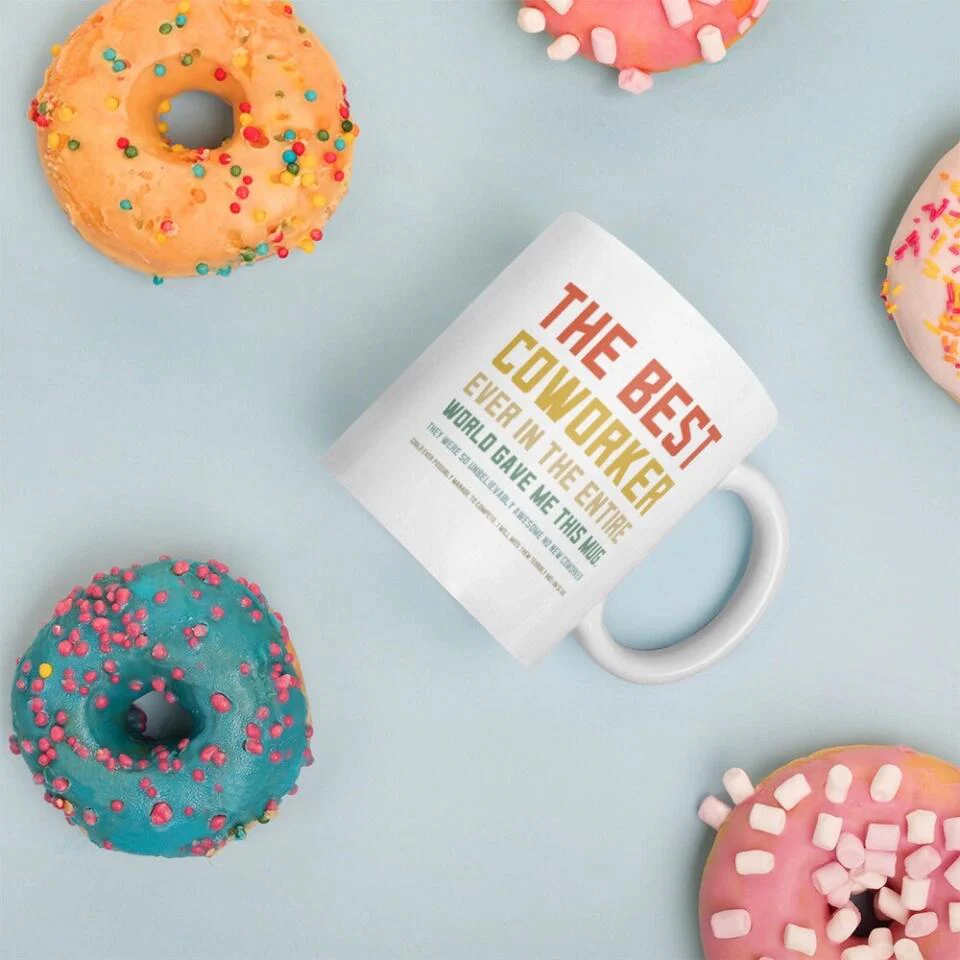 Coworker Leaving Mug Work Wife Gift - Personalized Mug - Funny Gifts For Coworkers Friends - Image 5