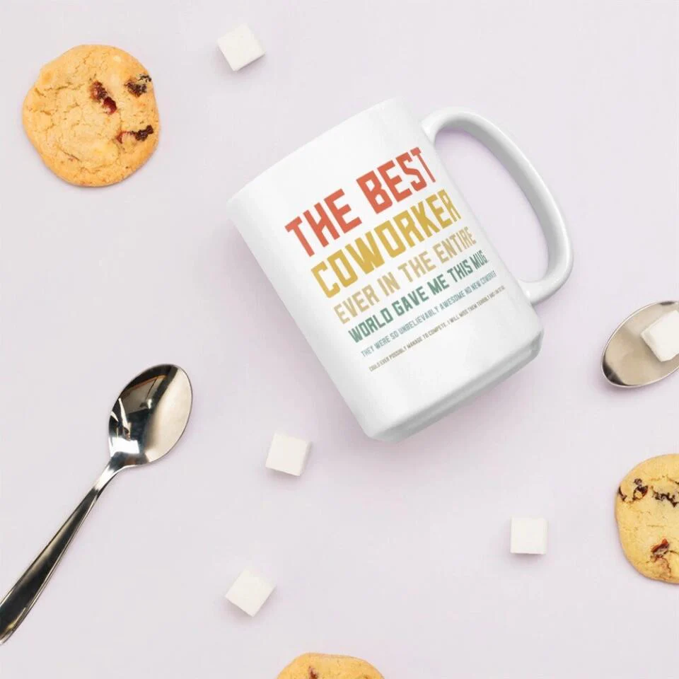 Coworker Leaving Mug Work Wife Gift - Personalized Mug - Funny Gifts For Coworkers Friends - Image 8