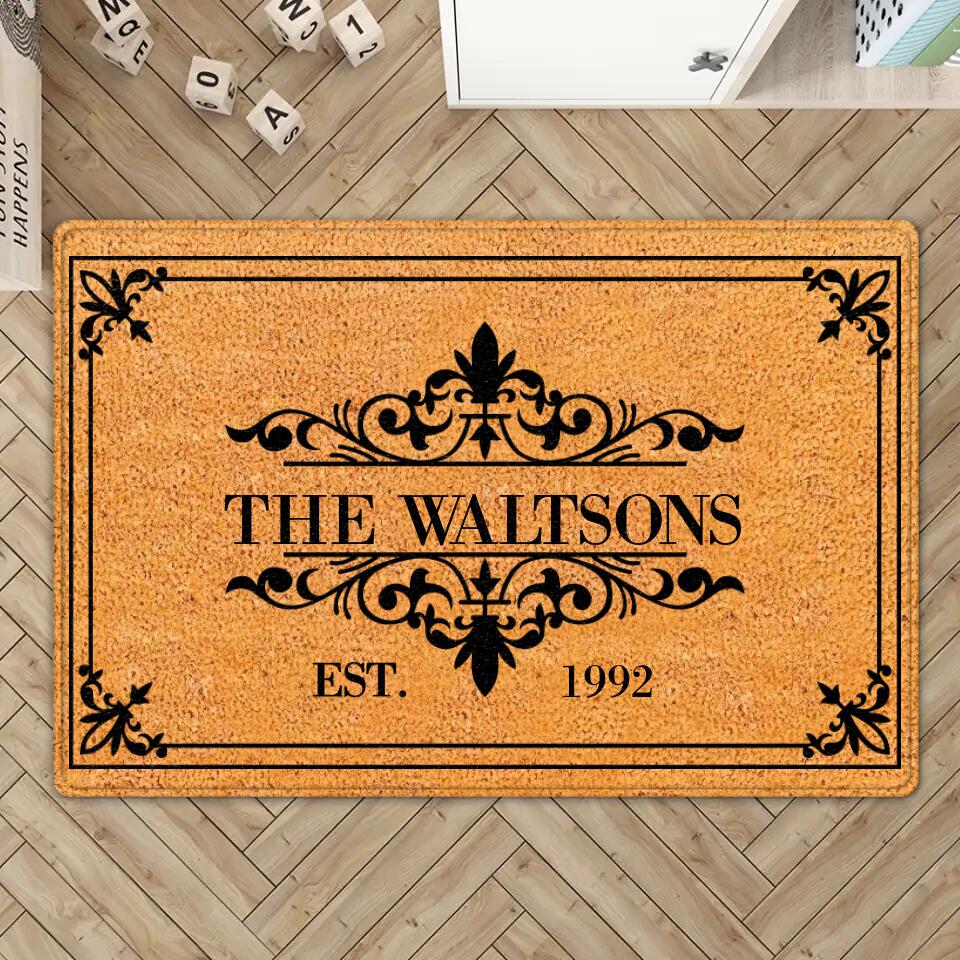Personalized Valentine Gifts - Custom Family Name In Different Styles - Housewarming Gifts - Gift For Anniversary Christmas - Image 3