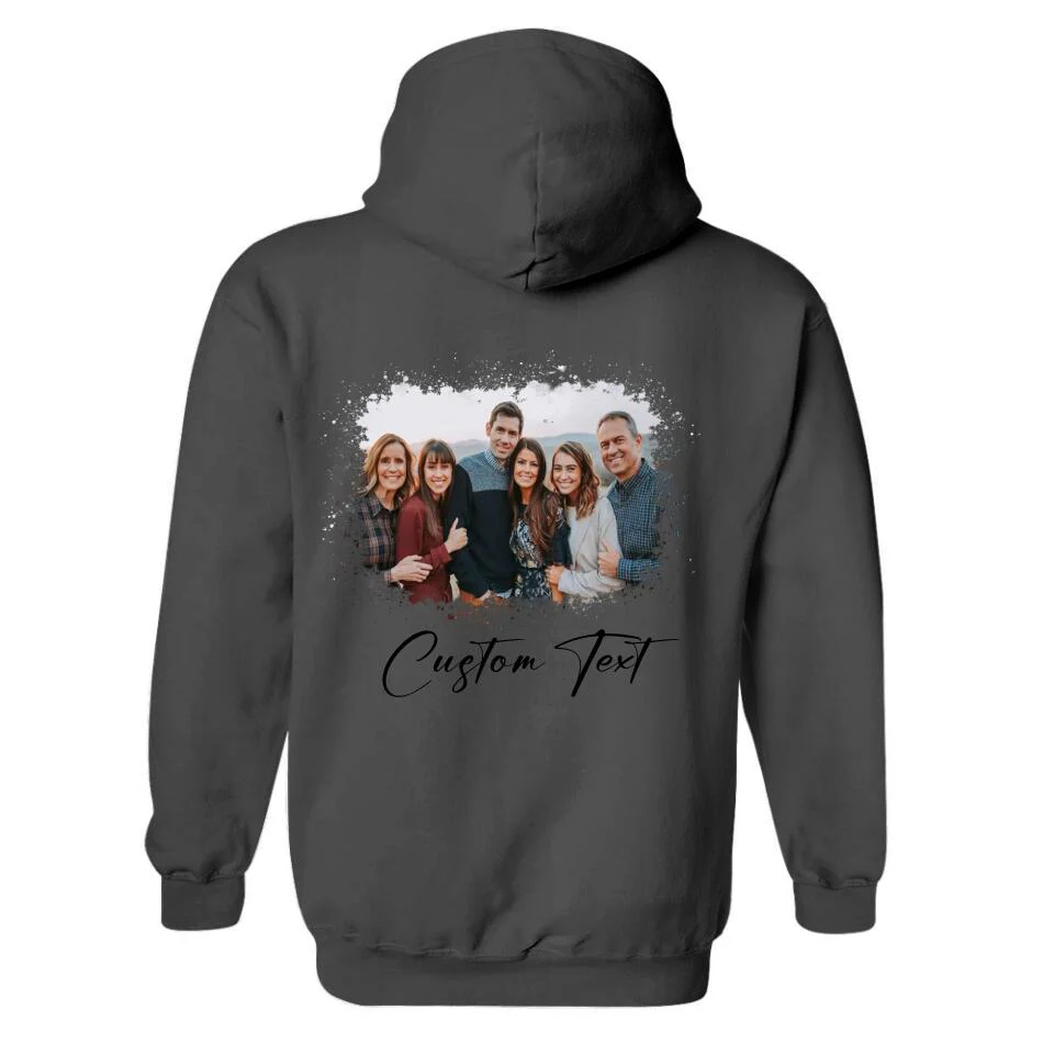 Custom Family Photo Personalized Sweatshirt Hoodie - Image 5