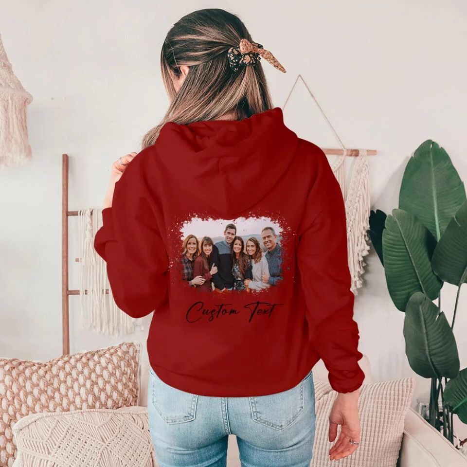 Custom Family Photo Personalized Sweatshirt Hoodie - Image 7