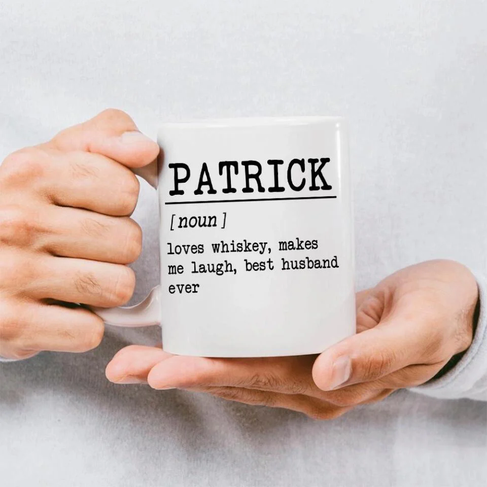 Custom Name And Characteristics - Personalized Mug - Birthday Gift For Friend - Image 4