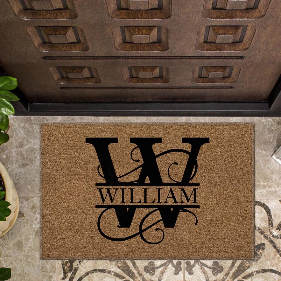 Custom Name Letter Monogram Doormat - House Warming Present Idea - Birthday Gifts - Image 4