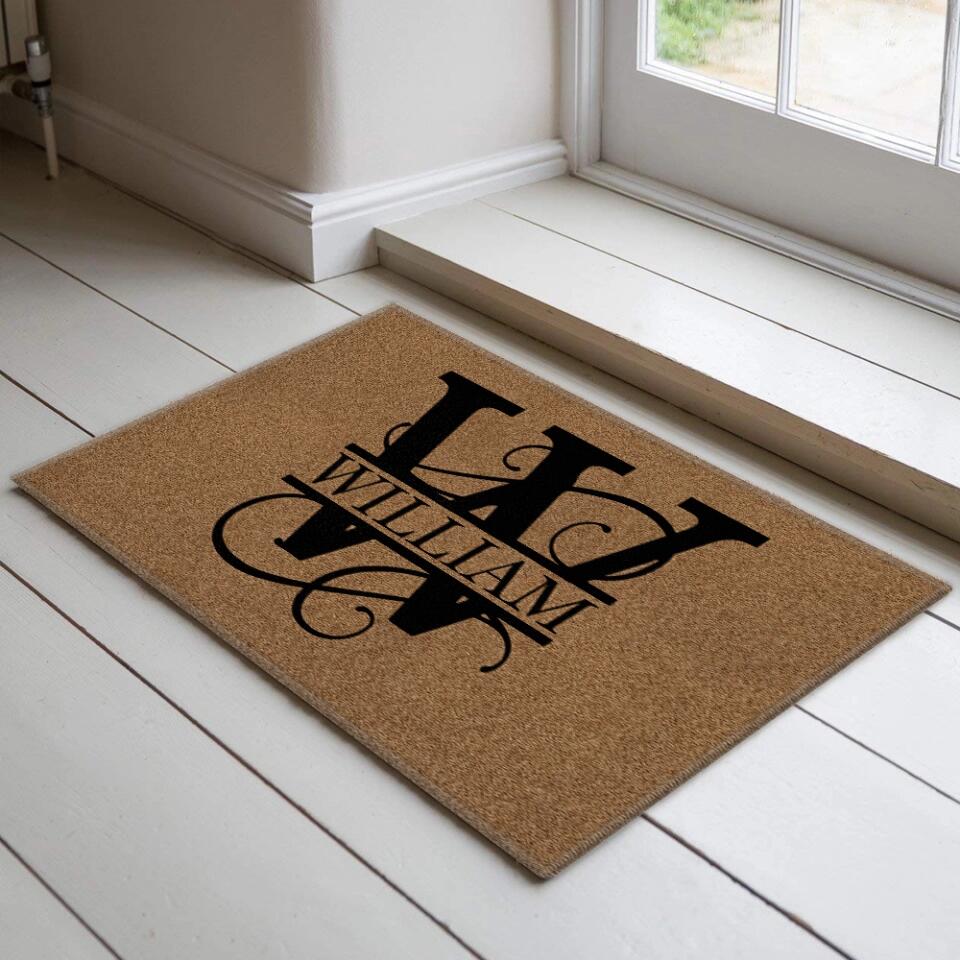 Custom Name Letter Monogram Doormat - House Warming Present Idea - Birthday Gifts - Image 6