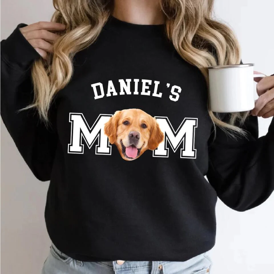 Custom Photo Dog Cat Mom Shirt - Personalized Tshirt Hoodie Sweatshirt - Best Gift For Dog Cat Dad Mom Dog Lovers - 303IHPNPTS337 - Image 11