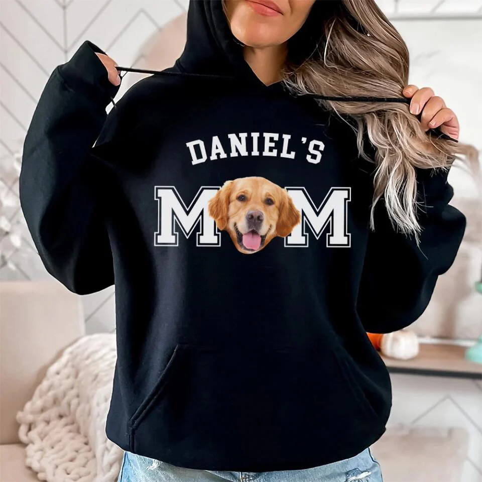 Custom Photo Dog Cat Mom Shirt - Personalized Tshirt Hoodie Sweatshirt - Best Gift For Dog Cat Dad Mom Dog Lovers - 303IHPNPTS337 - Image 6