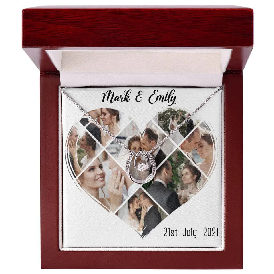 Custom Photo Heart Shape Personalized Necklace Jewelry - Image 26