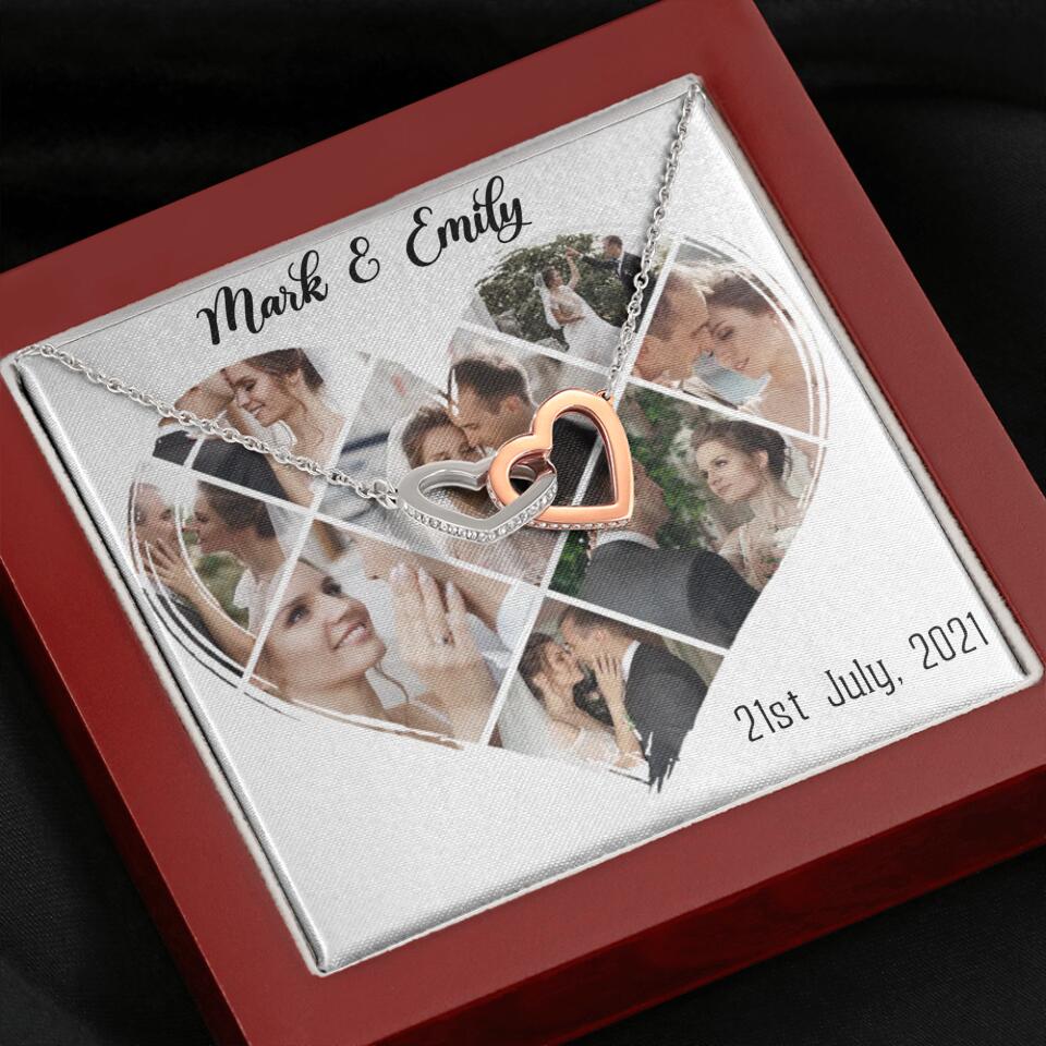 Custom Photo Heart Shape Personalized Necklace Jewelry - Image 33