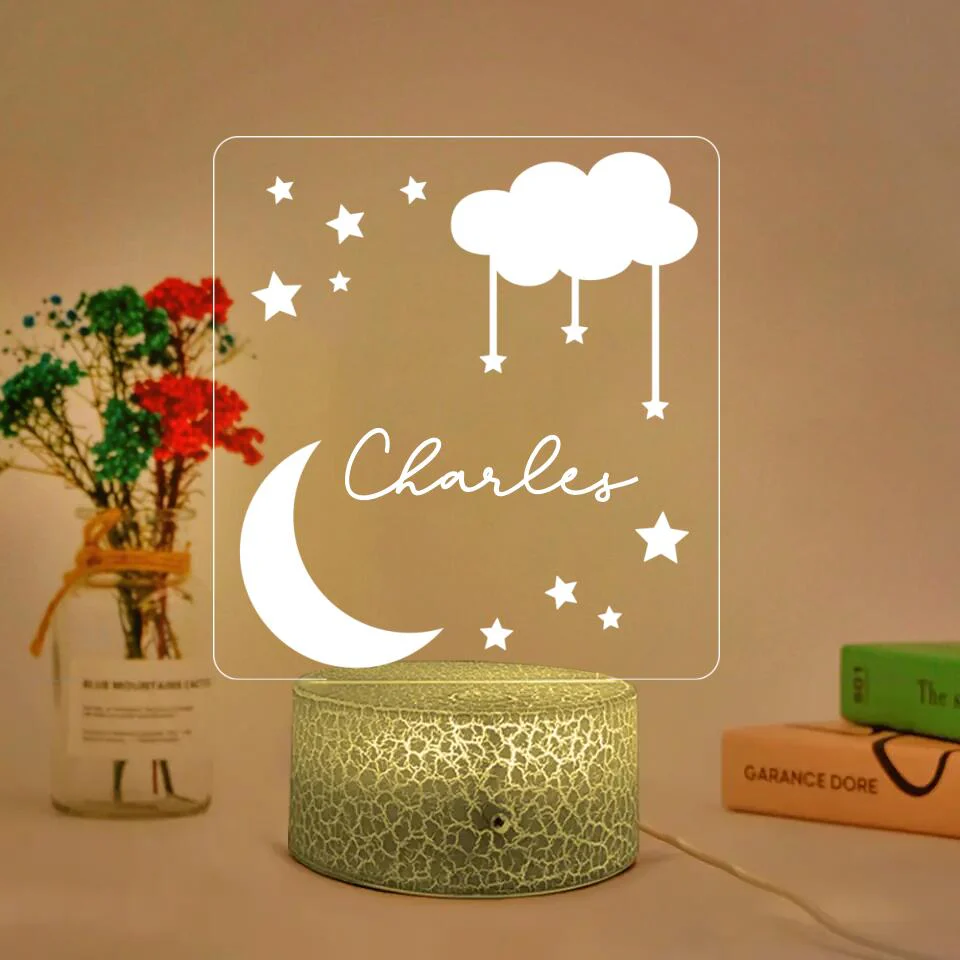 Custom Style And Name 3D Led Light - Beautiful Light For Kids For Children - Best Home Decor Cozy Room For Kids - 301IHPLNLL155 - Image 2