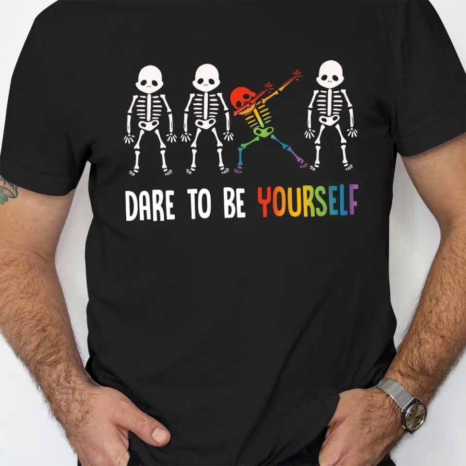Dare To Be Yourself - Tshirt Sweater - Gift For LGBT Lesbian Gay Community | 306IHPNPTS735 - Image 8