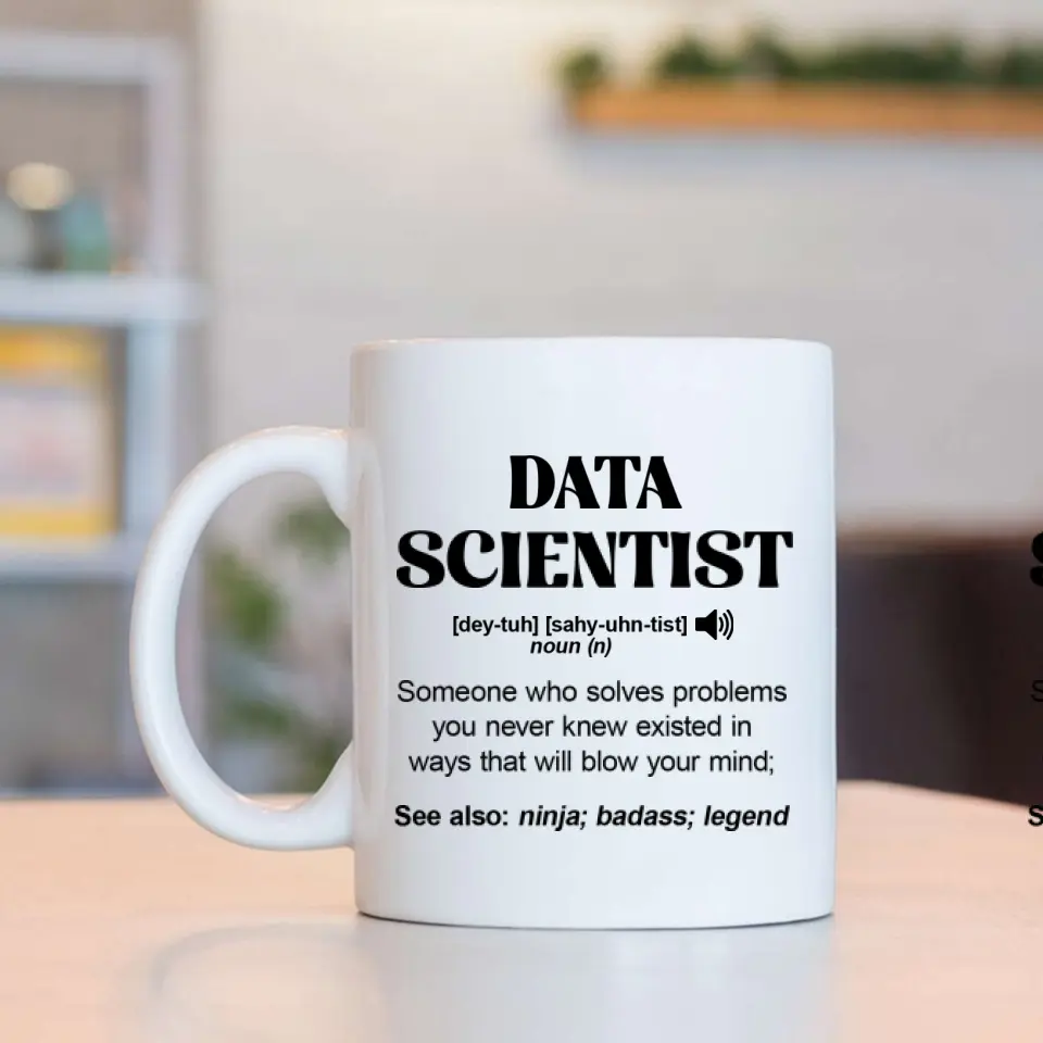 Data Scientist Description - Personalized 11oz 15oz White Mug - Image 5