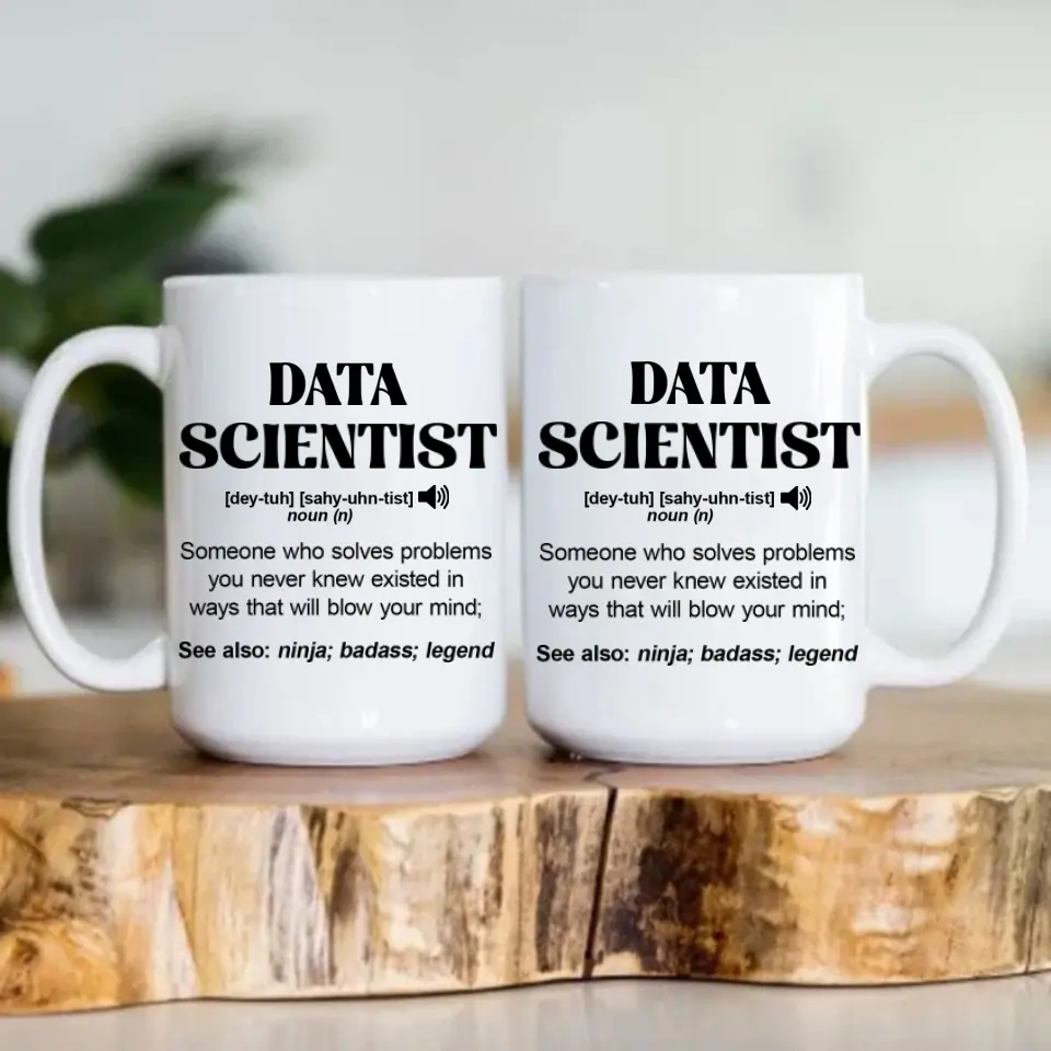Data Scientist Description - Personalized 11oz 15oz White Mug - Image 7