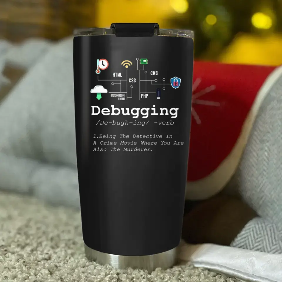 Debugging Definition Computer Program Developer Tumbler Gifts For Coders - Image 3
