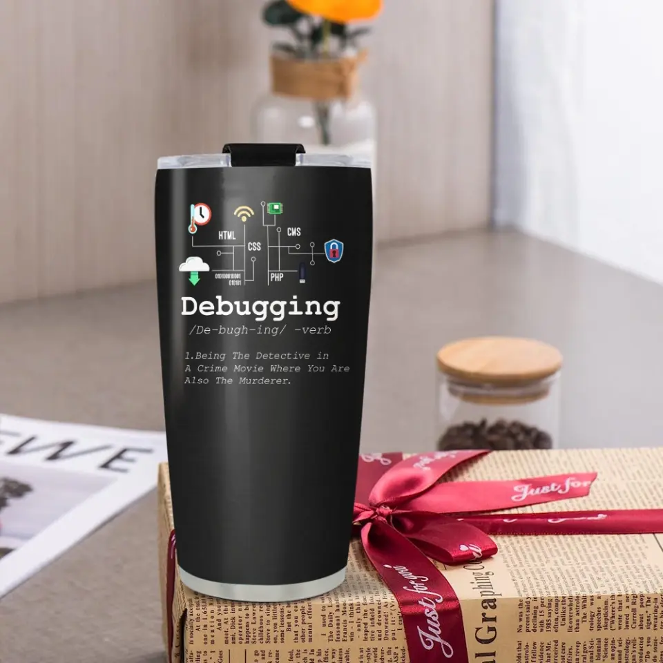 Debugging Definition Computer Program Developer Tumbler Gifts For Coders - Image 6