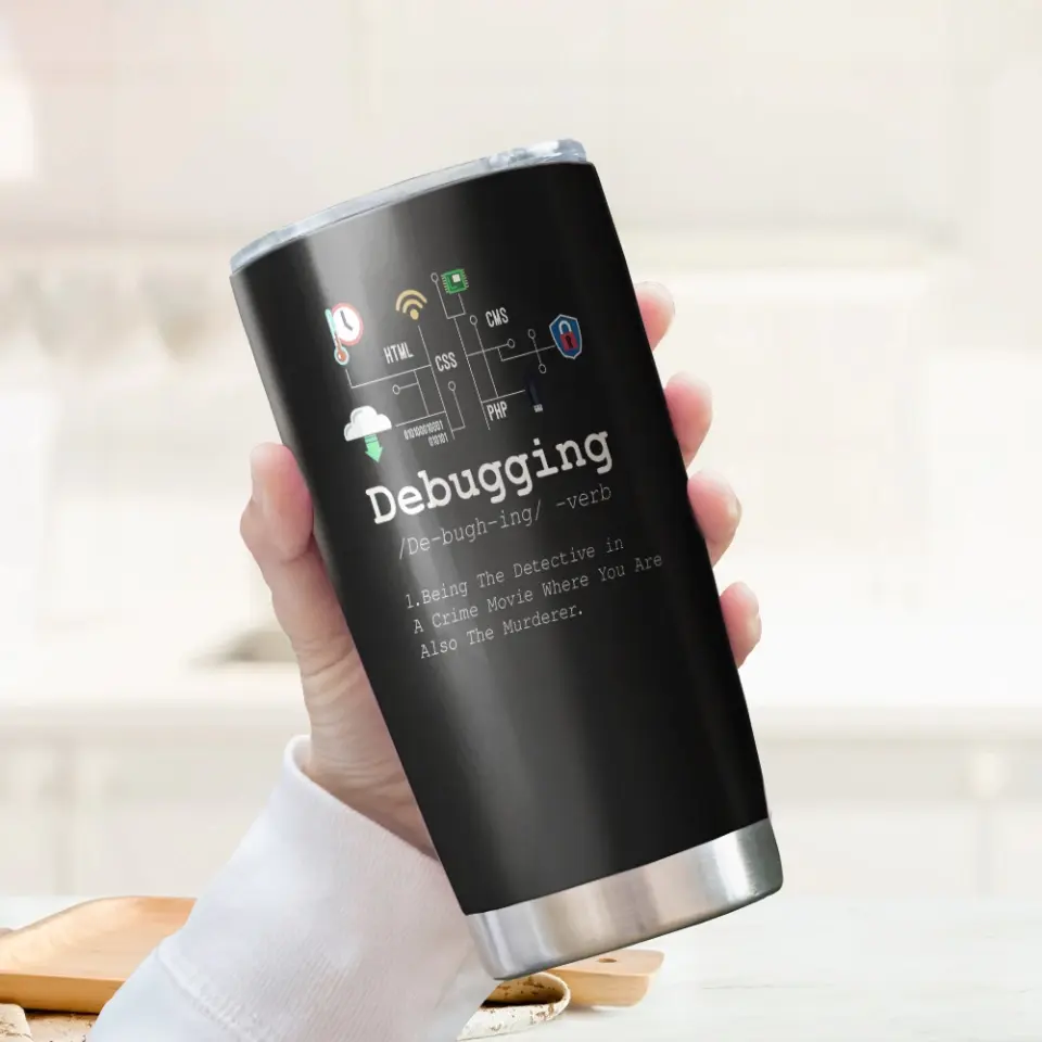 Debugging Definition Computer Program Developer Tumbler Gifts For Coders - Image 7