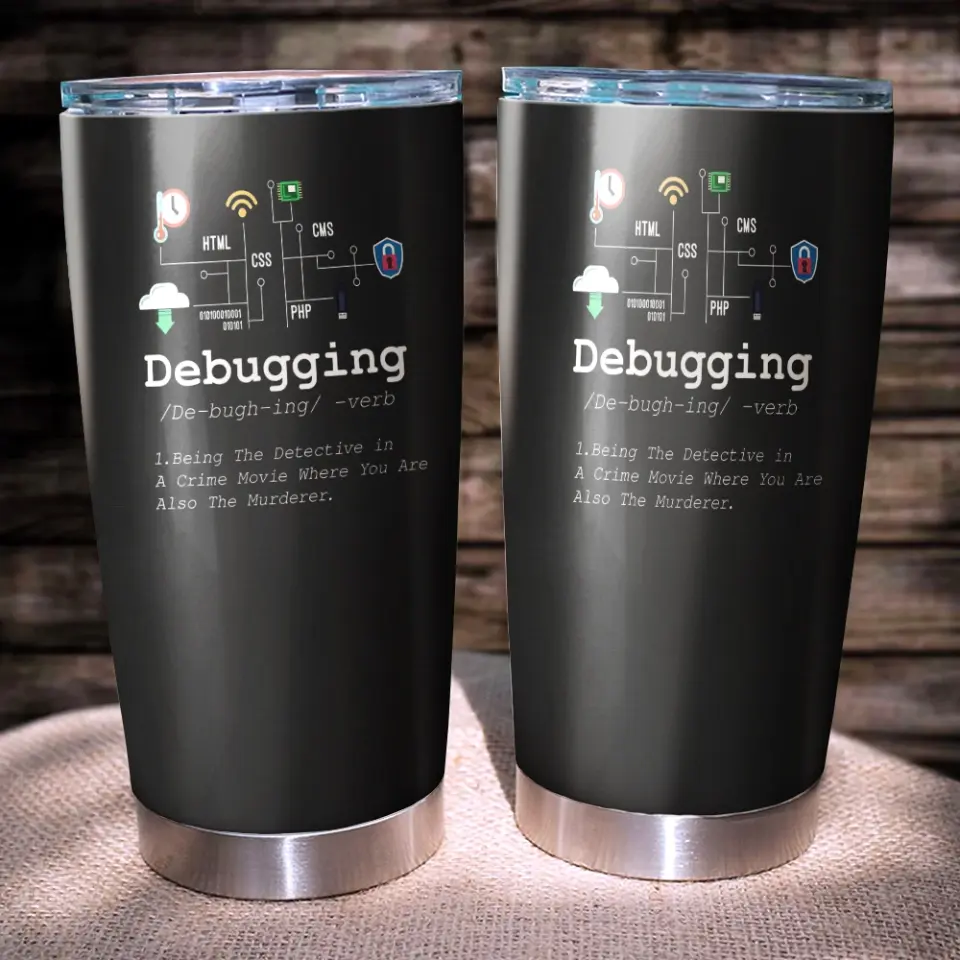 Debugging Definition Computer Program Developer Tumbler Gifts For Coders - Image 8