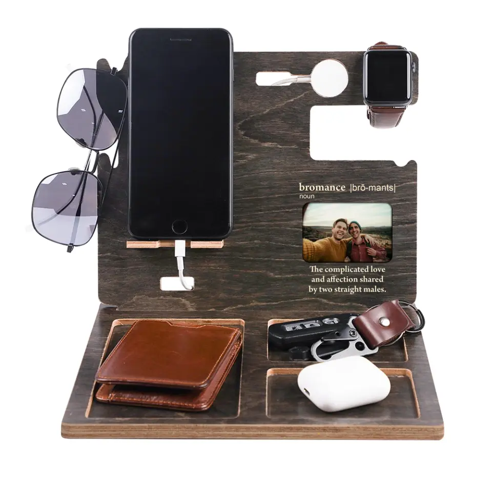 Define Bromance Custom Dock Station Anniversary Gift For Guy Friends - Image 2