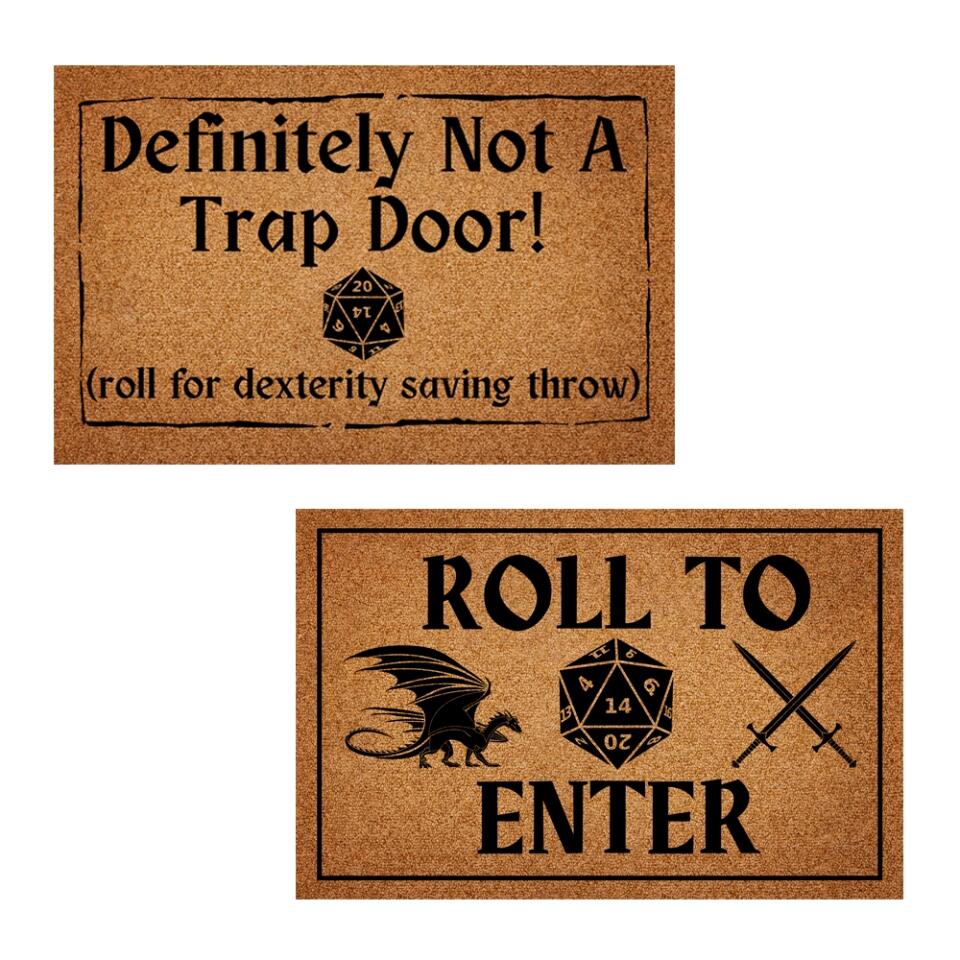 Definitely Not A Trap Door - Doormat - Image 9