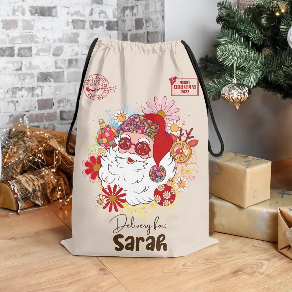 Merry Christmas - Delivery For - Custom Name Santa Sack - Christmas Gift for Kids - Image 10