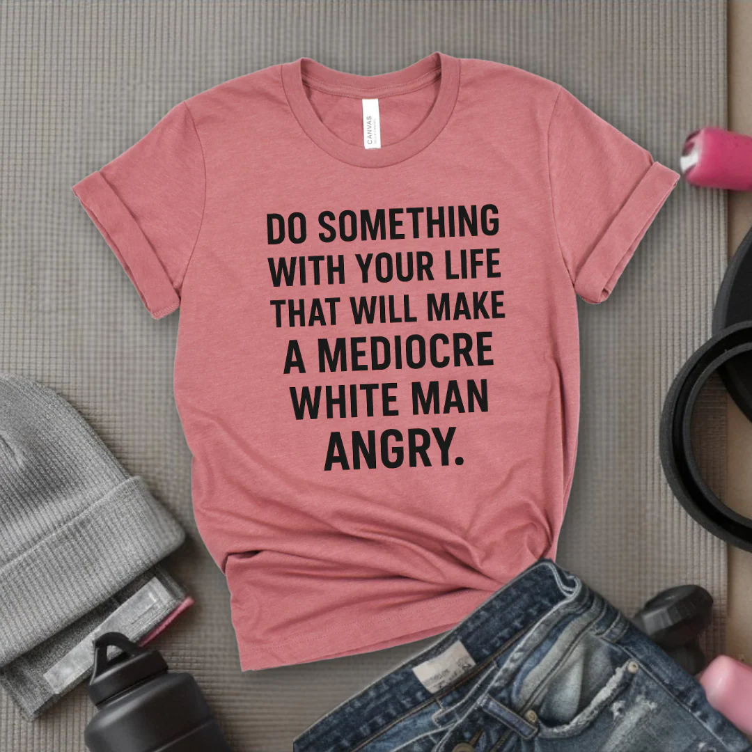 Do Something With Your Life - Women Empowerment Tee - Gift for Her - Bella Canvas 3001 - Image 10