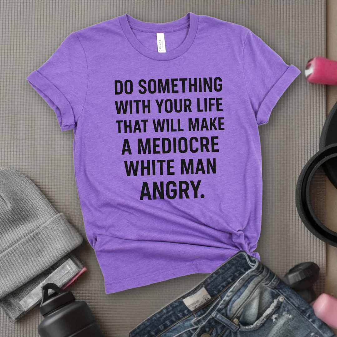 Do Something With Your Life - Women Empowerment Tee - Gift for Her - Bella Canvas 3001 - Image 3