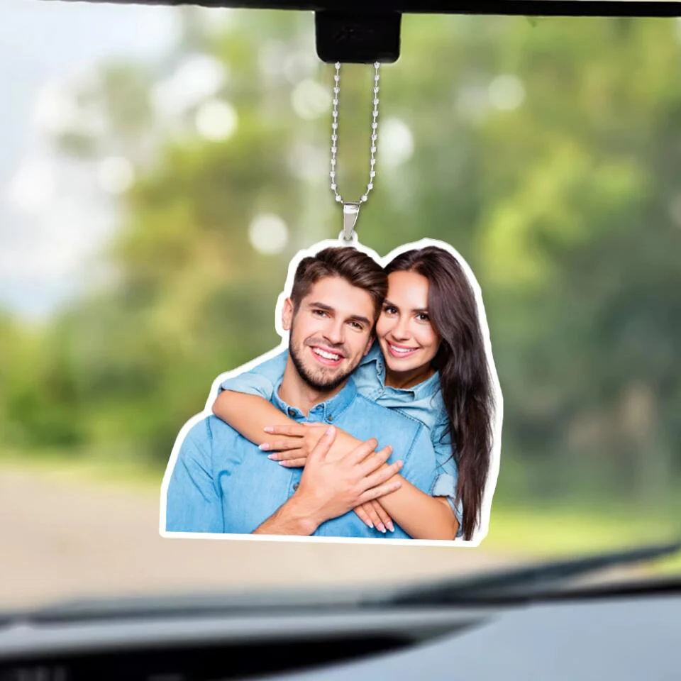Dog Cat Bff Husband Wife Boyfriend Girlfriend Face Personalized Shape Ornament - Image 8