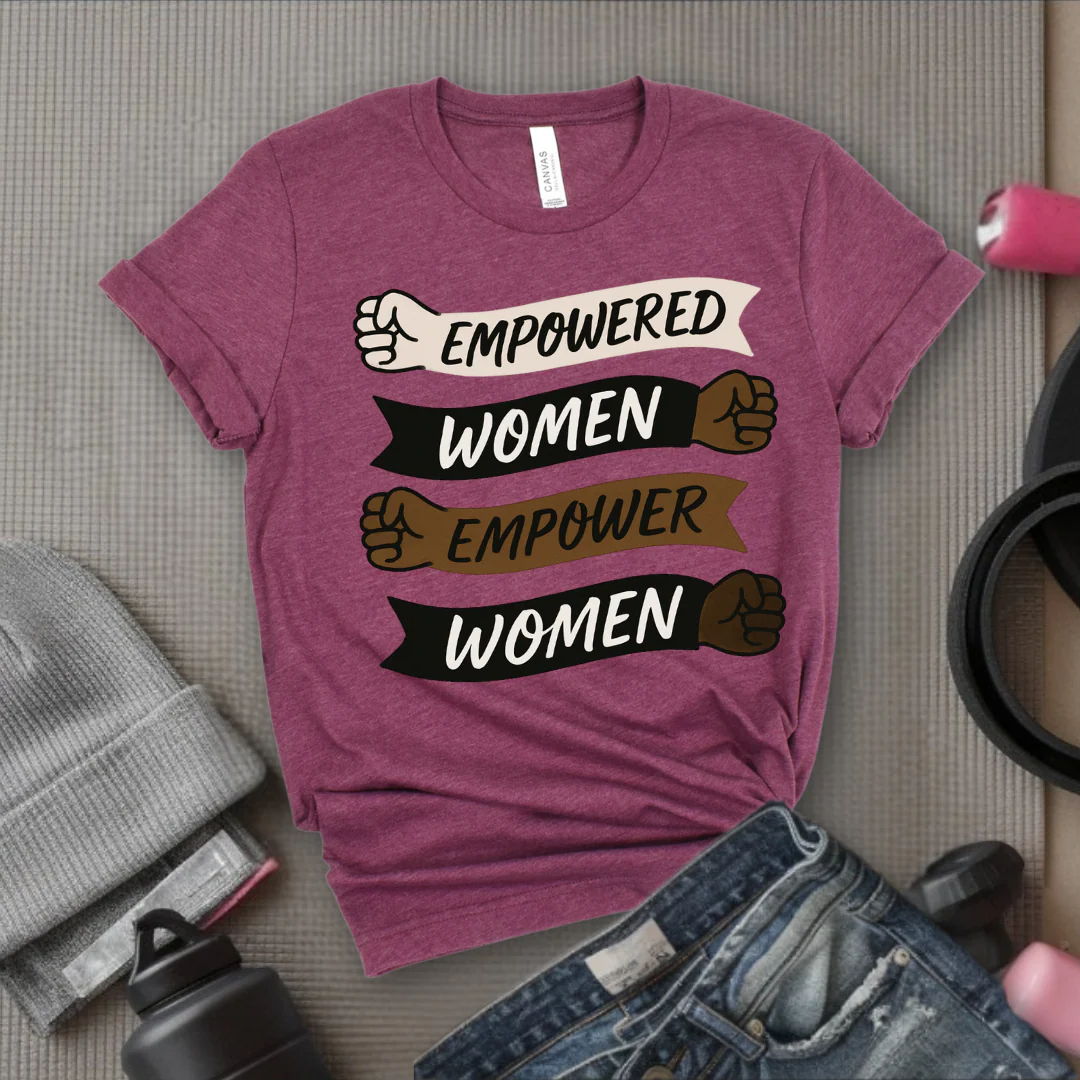 Empowered Women Empower Women V2 - Women Empowerment Tee - Gift for Her - Bella Canvas 3001 - Image 10