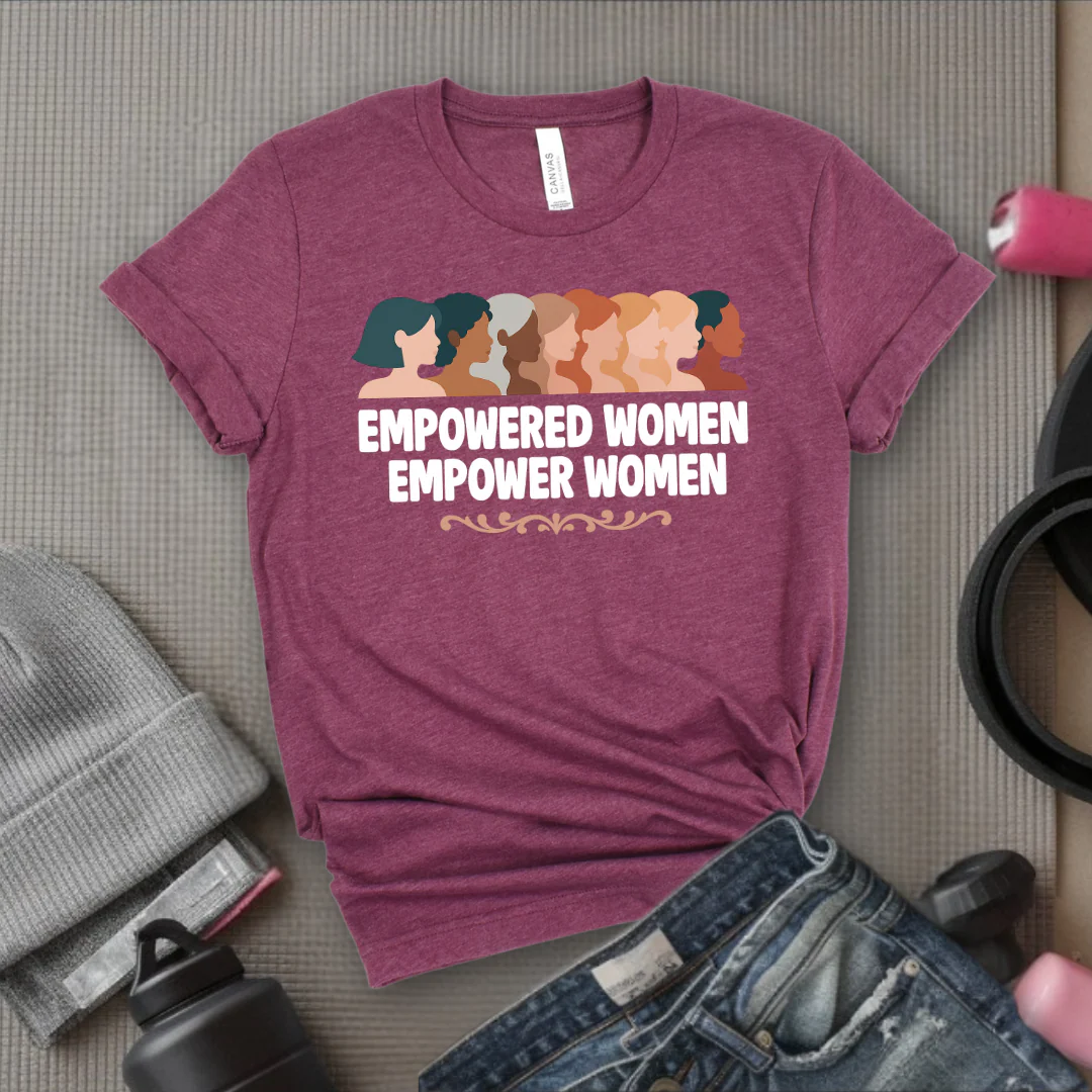 Empowered Women Empower Women V4- Women Empowerment Tee - Gift for Her - Bella Canvas 3001 - Image 10