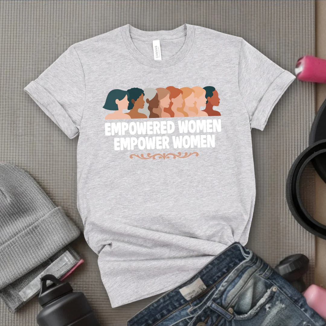 Empowered Women Empower Women V4- Women Empowerment Tee - Gift for Her - Bella Canvas 3001 - Image 6