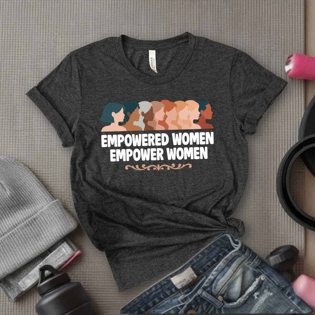 Empowered Women Empower Women V4- Women Empowerment Tee - Gift for Her - Bella Canvas 3001 - Image 8