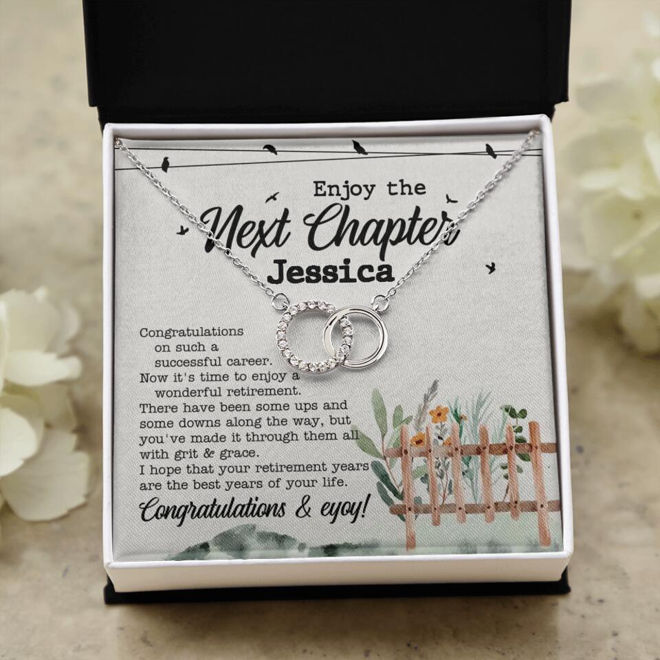 Enjoy The Next Chapter - Multiple Choice Necklace Chain Jewelry - Retirement Gift For Her - Image 57