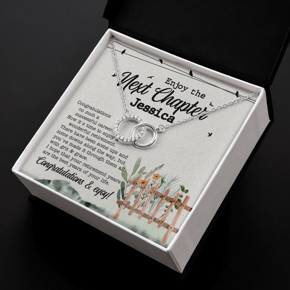 Enjoy The Next Chapter - Multiple Choice Necklace Chain Jewelry - Retirement Gift For Her - Image 59