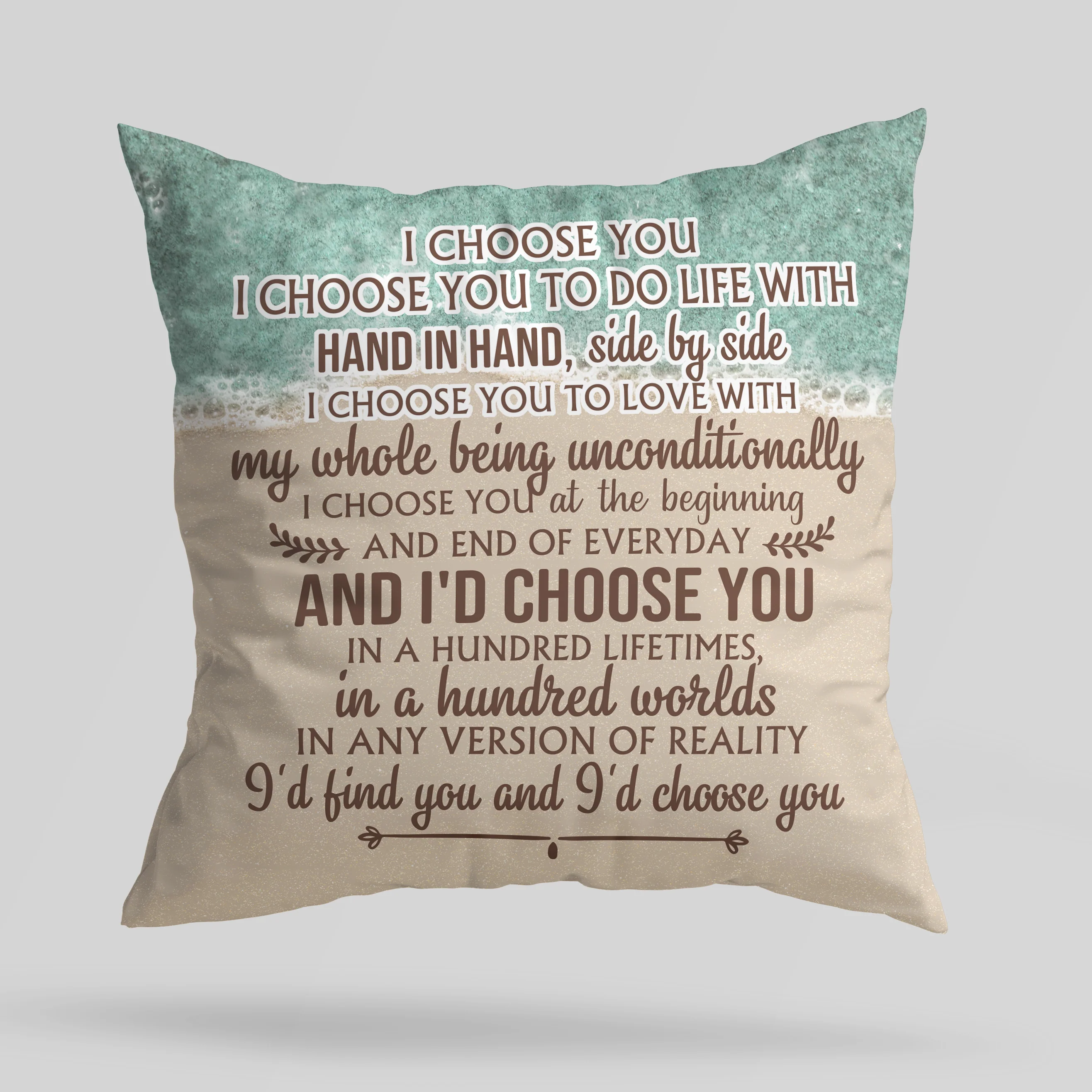 Every Love Story Is Beautiful, But Ours Is My Favorite - Canvas Pillow - Anniversary Gift - Image 3