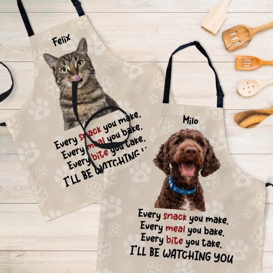 Every Snack You Make Personalized Apron - Image 9